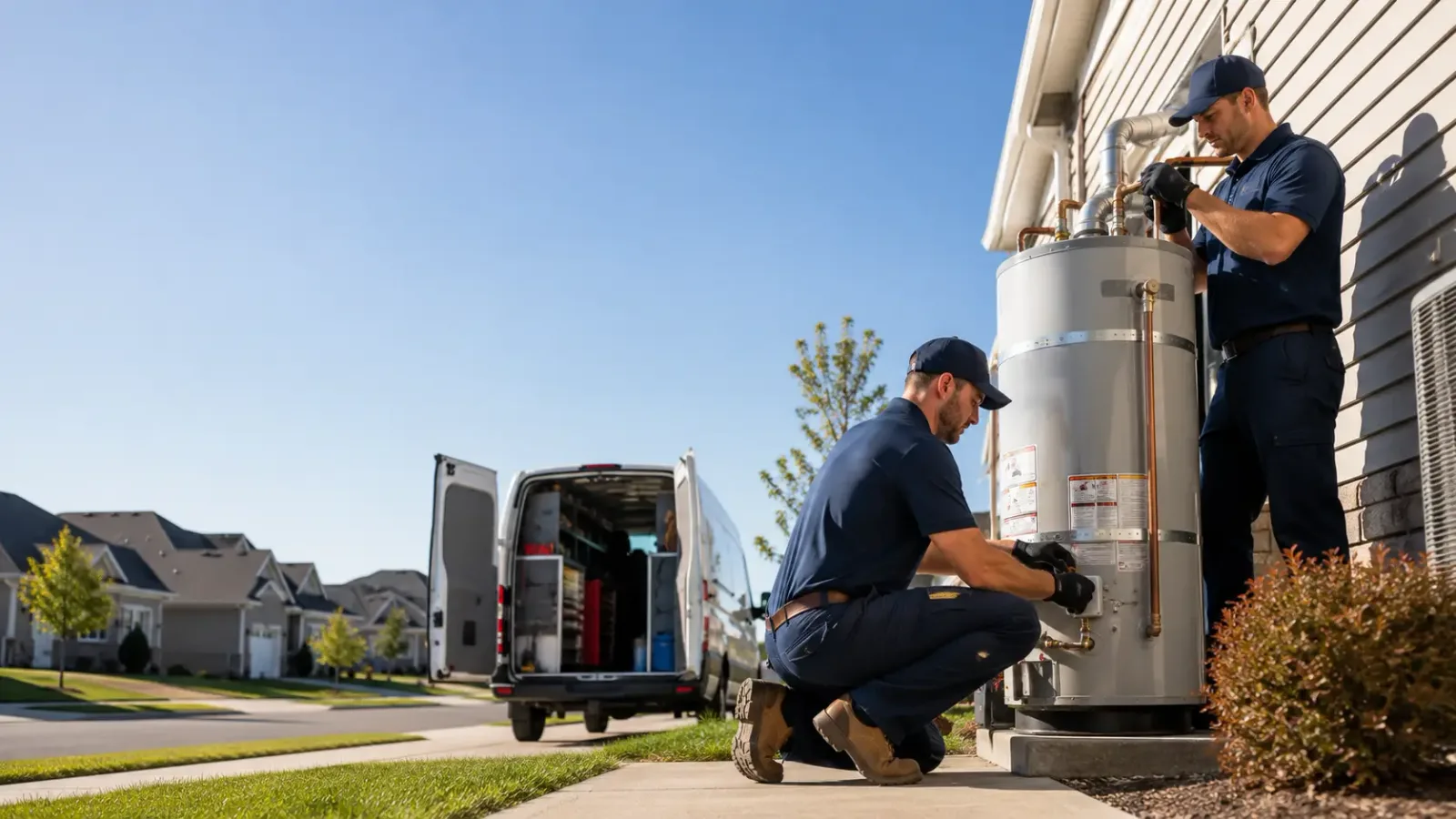 Water Heater Installation in Illiopolis, IL